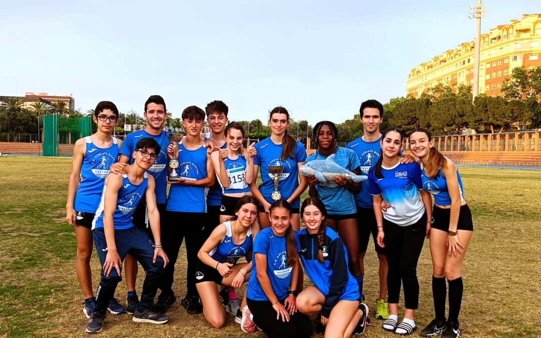 Subcampeones Municipales por partida doble en la Final Cadete por equipos