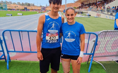Lázaro y Miriam brillan en su debut en el Campeonato de España Sub16